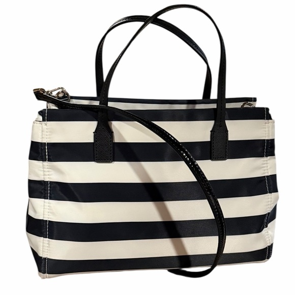 Kate Spade Bi Color Nylon Blake Avenue Taden Tote - Picture 2 of 9